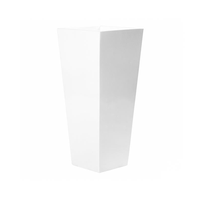 Beau L fibre de verre blanc brillant