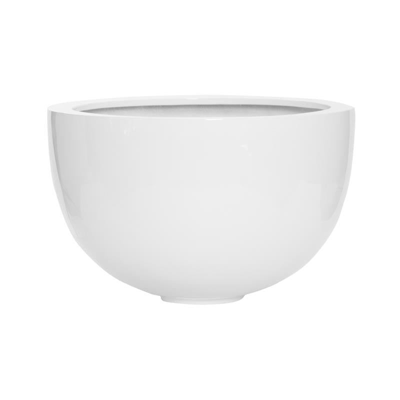 Coupe L fibre de verre blanc brillant