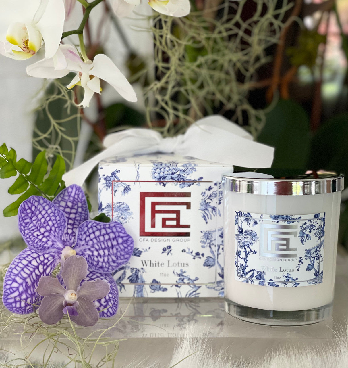 Bougie White Lotus (11 oz.)