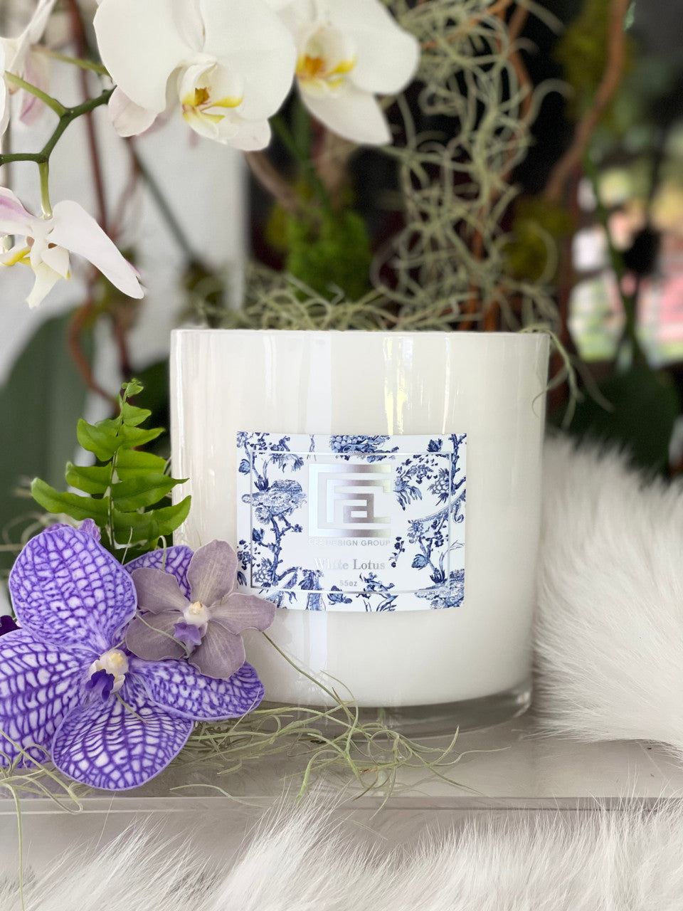 Bougie White Lotus (55 oz.)